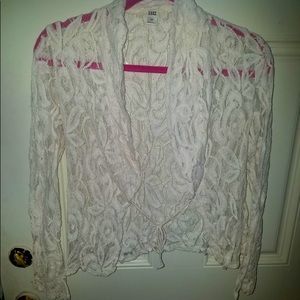 M | Lace Cardigan